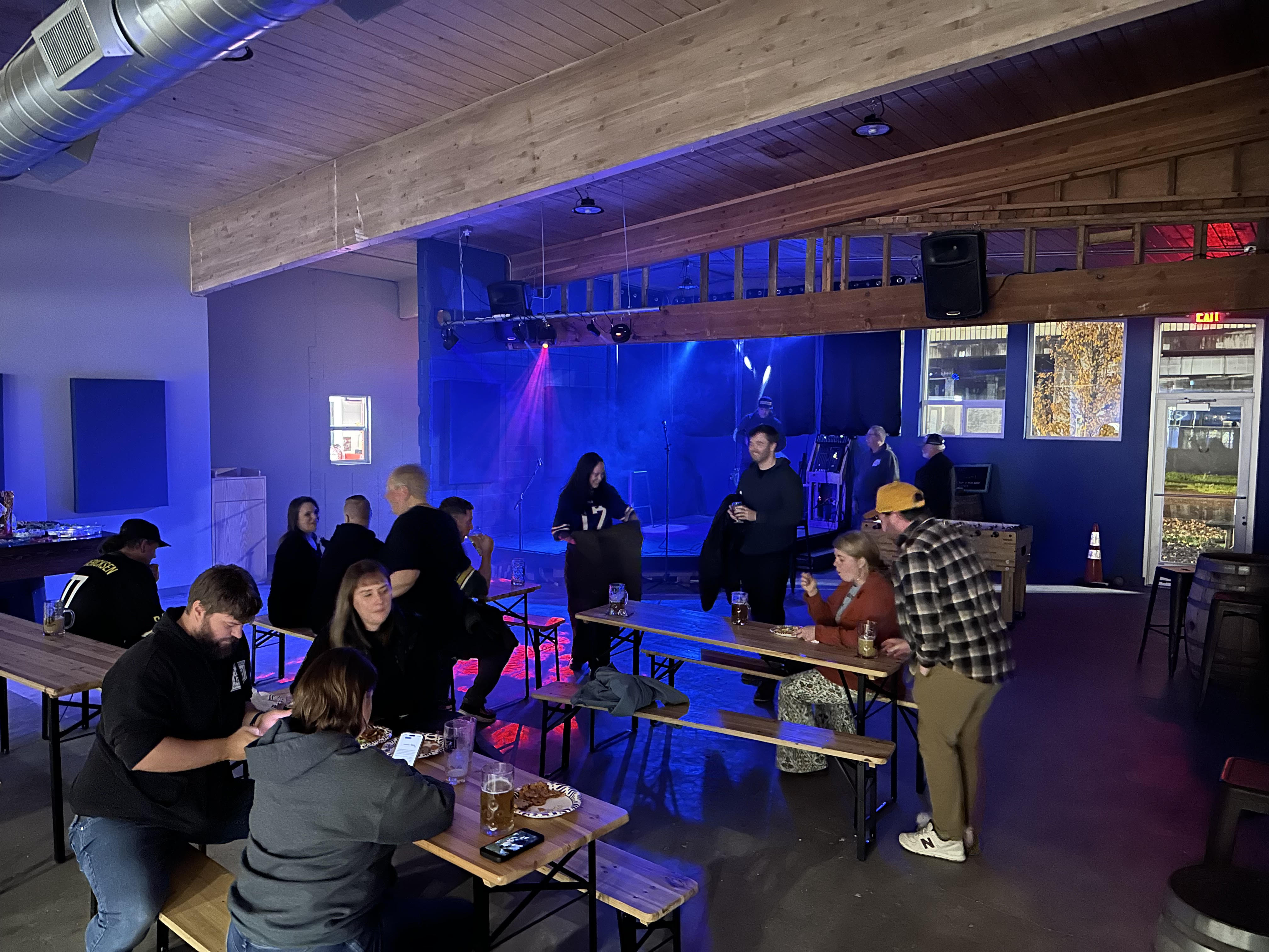 Event space at Parallel 45 Brewing